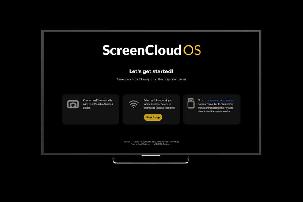 Get up and running in seconds